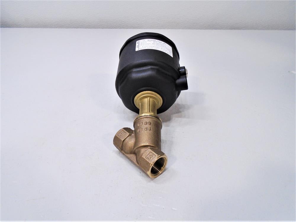 Spirax Sarco M&M 3/4" NPT Piston Actuated Valve, Bronze, #BCN206LTX12